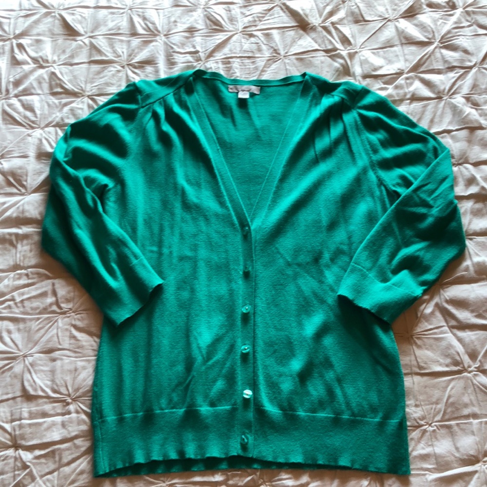 NY&Co Lightweight 3/4 Sleeve cardigan Sz M